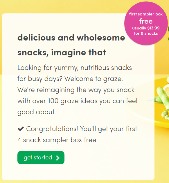 Graze box free trial