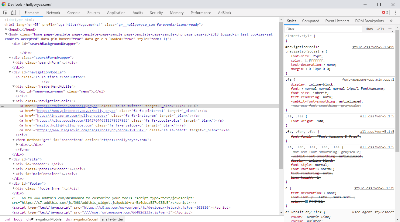 Chrome DevTools