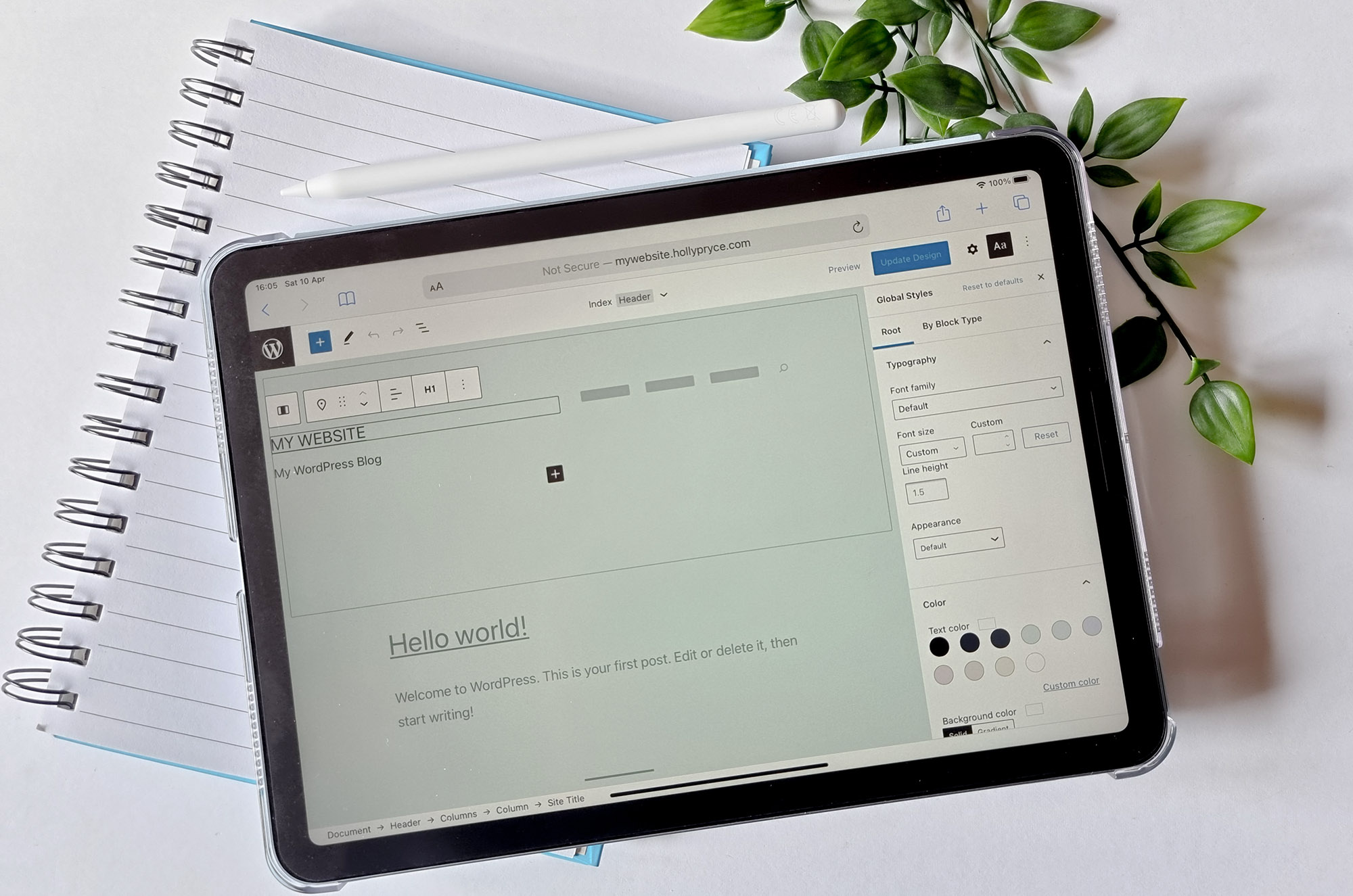 What is full site editing on WordPress?