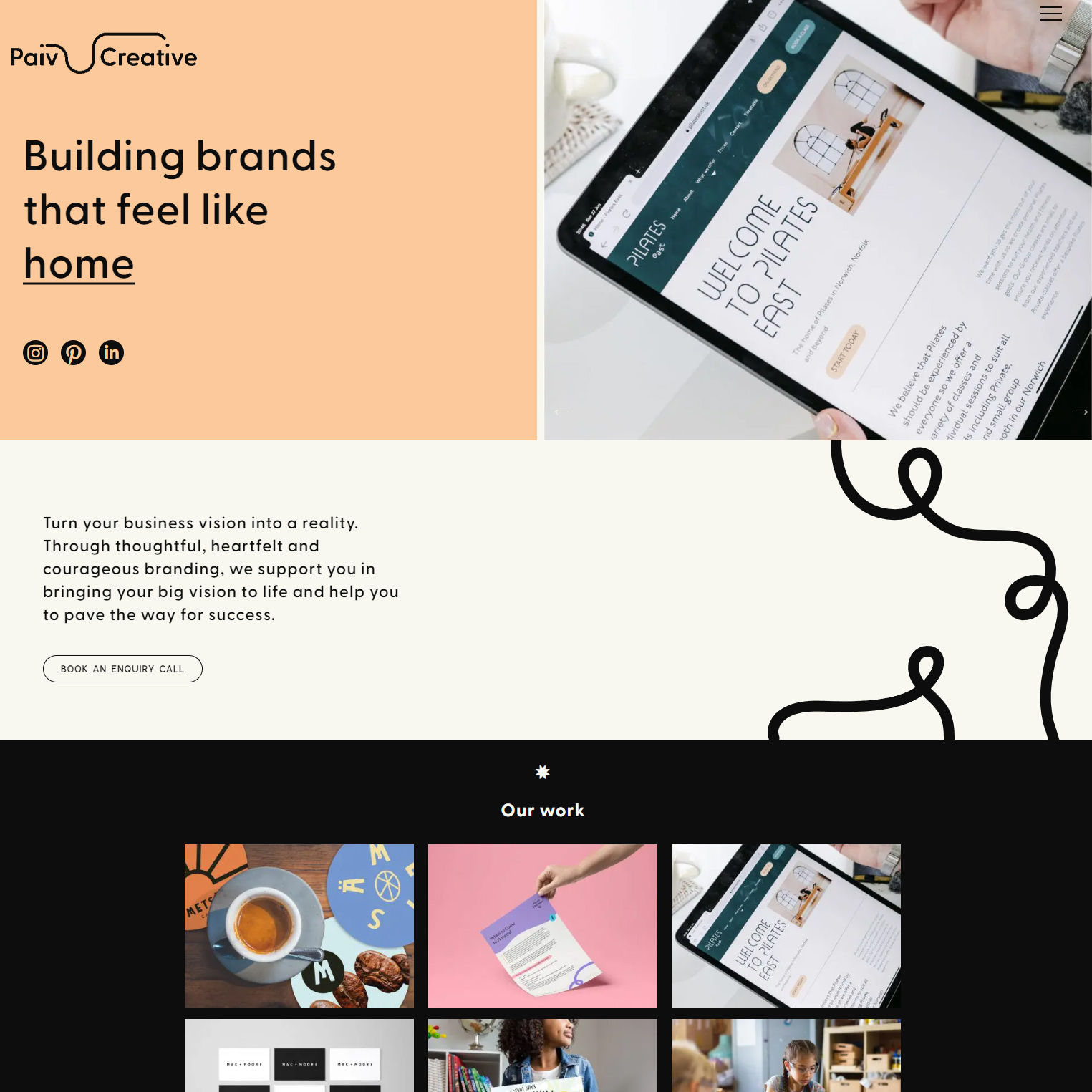 WordPress Website Development: Paiv Creative